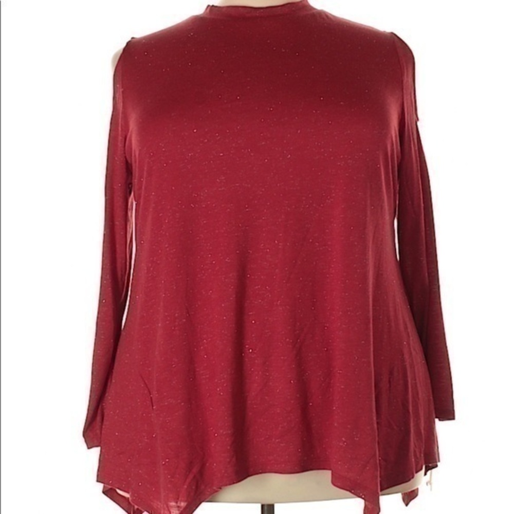 Lucky Brand Cold Shoulder Top